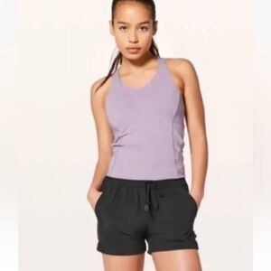 Lululemon Shorts Womens Spring Break Away 3’ Cuffed Pockets Drawstring size 10
